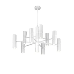 Turbo lampadario 10 luci scenografico