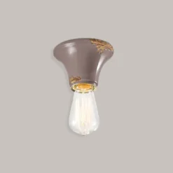 Vintage lampada da soffitto retrò