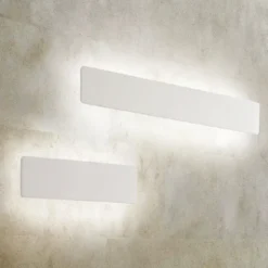 Zig zag applique moderna a led